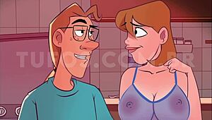 Giving It Up During Morning Coffee in Wild Anime Hentai Action. This Scene Pushes Boundaries with Raw Intensity.