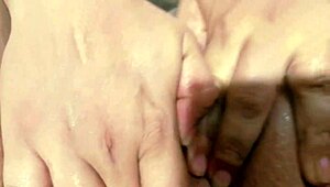 Amateur slut uses anal jewel for first time, masturbating with dildo to squirting orgasms while training her big ass.