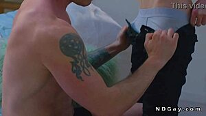 Neighborly Encounter Turns Into Sofa Anal Fun