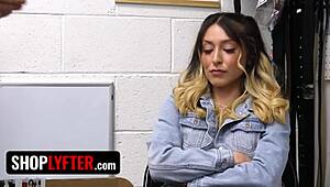 Mads Shoplifting Leads To Intense Office Sex