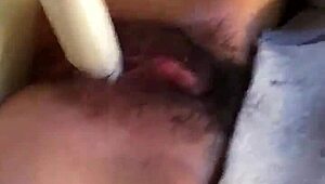 Japanese Girl Masturbates with Intense Clit Close-Up Squirting