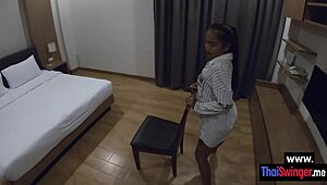 Petite Sexy Asian Slut Dances Seductively and Sucks Hard Cock