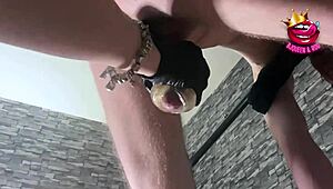 Close Up Femdom Milks Sub's Cock to Ruined Orgasms!