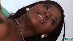 Dumped ebony bride milf craves intense interracial anal.