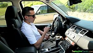 Tattooed Amateur Cums From Twink Slam