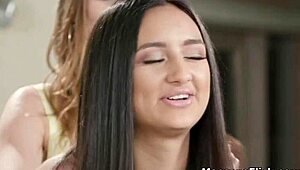 Beautiful perky teen 18+ enjoys 69 massage with fingering 😍