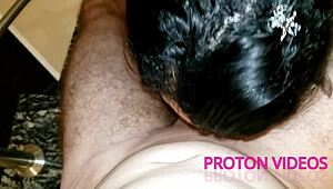 Fucking The Hot Japanese Girl On The Stairs!