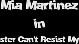 hot latina stepsister mia martinez couldn’t resist my huge cock in part 1.