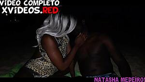 Fucking on beach with black friend, cuckold records