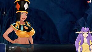 Dragon Ball Divine Adventure Part 55: Caulifla in Japanese Game Hentai