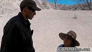 Paisley Parker Arrested and Fucked by Black Cop