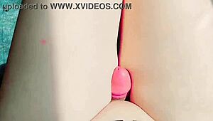 Wow! Sissy in Party Mini Dress Shows Big Ass and Booty as Crossdresser Femboy! What a Sight!