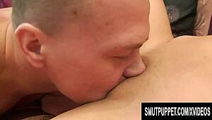 blondes love dick - guy eats elis fires pussy before dicking it