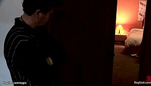 I can’t even breathe, wrestler anal fucks me hard bound