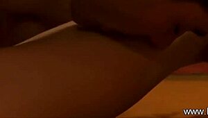 Indian lover explores anal with blonde in relaxing interracial massage.