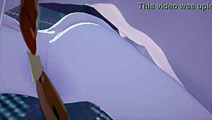 can i break ganyu from genshin impact in this 3d hentai cartoon?