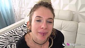 Dude Shows Off His Sexy Italian Student Friend and Bangs Her in Public. How Bold Is That?