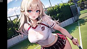 hey, wanna see anime teens with transparent outfits?