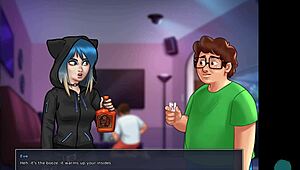 summertime saga episode 51 with cute small breasts