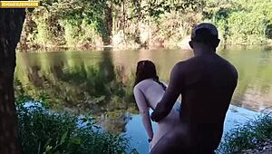 My friend took me to the woods and fucked me raw, cumming on my face. 😈