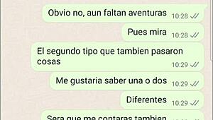 mi novia se comio la segunda pija en una web chat intensa