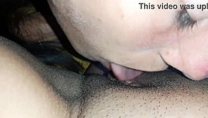 Tanned Strangers Engage in Lesbian Sex with Muff Diving and Cunilingus in Hotel Room.