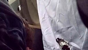 sexy buddy slips through my gloryhole for a sloppy feed