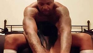 Cheating Wife Rides BBC in Daughter's Room