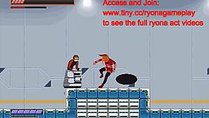 cute blonde in hentai sex with men in forby act new erotic hentai game