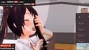 i uncensored japanese hentai anime handjob and blowjob asmr earphones recommended