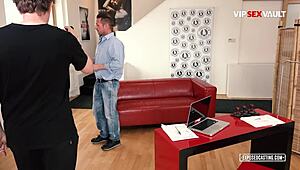 Russian Model Taissia Shanti Gets Hardcore Anal Fucked by Nerd Cock at Casting, with Seduction and Cumshot