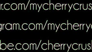 Blonde amateur gives sloppy blowjob and masturbates to cumshot