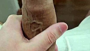 Brazilian Twink Solo Masturbates And Cums Hard In Neighbor's House