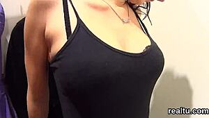 flawless czech teen got teased in the supermarket, then drilled in pov.