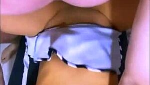 tight latina secretary cheats with boss in apartment