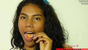 Bend this Brazilian secretary over the desk and fuck her hard with dirty talk!