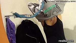 flawless czech teen got teased in the supermarket, then drilled in pov.