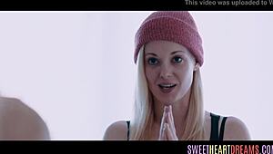 Wow, hot teen 18+ devoured by ebony babe!