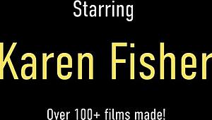 Hot Karen Fisher Teases with Curves