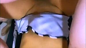 tight latina secretary cheats with boss in apartment