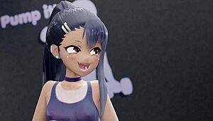 nagatoro gym bully by mantisx