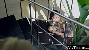 Blonde asks, 'Want to cum?'