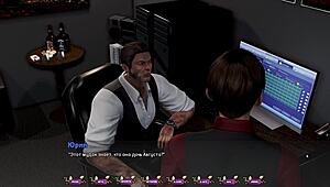 I’m hooked on this 3D porn game, Pale Carnations Part 9, with double penetration!