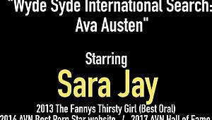 does sara jay love ava austen's bubble butt?