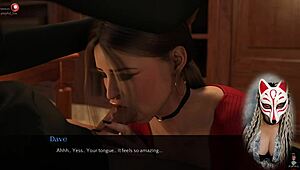 Emotional Secretary Receives Cum in Mouth at Work