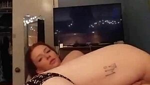 She loves sucking that big dick deepthroat style!