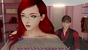 I’m hooked on this 3D porn game, Pale Carnations Part 9, with double penetration!