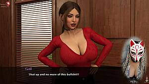 Emotional Secretary Receives Cum in Mouth at Work