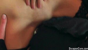 Lesbian Babes in Stockings and Heels Play with Toys in High Definition Action. Long Legs and Fishnets Add Extra Heat.