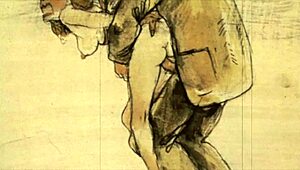 vintage erotic sketches hint at steamy hidden desires